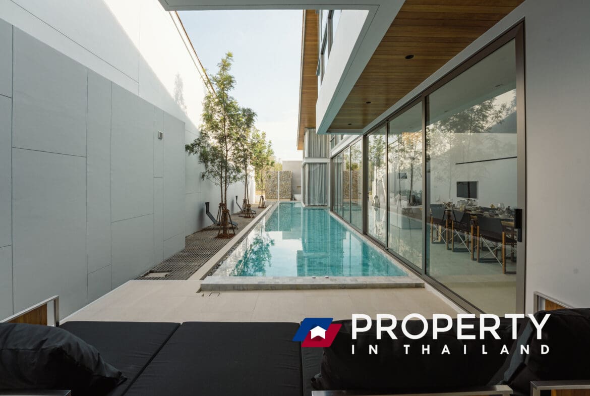 [ Property in thailand ] For sale in Trinity village -house (pool)