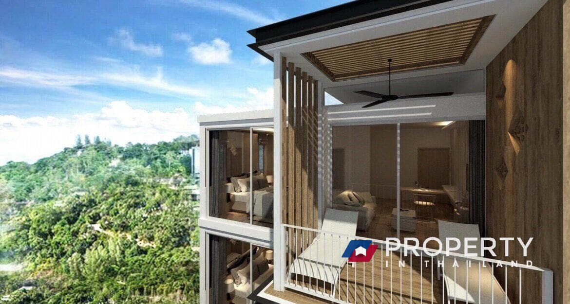 Beachfront-Bliss Phuket Property for sale in thailanda phuket (Building corridor)