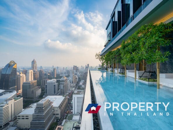 Condo for sale in thailand 28 Chidlom (Sky pool)