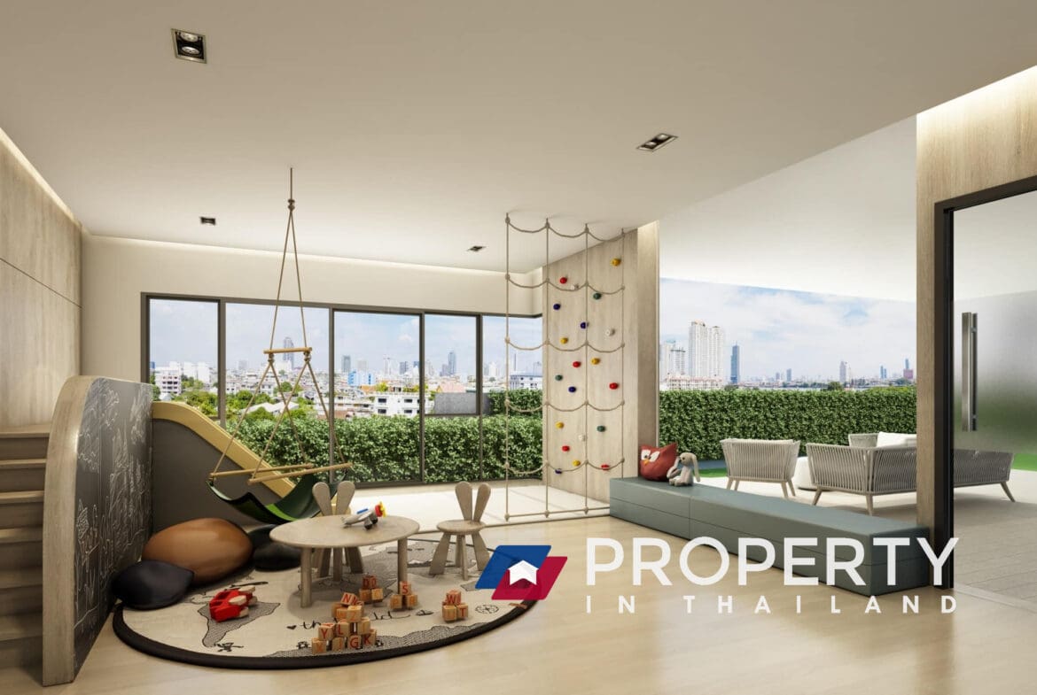 Condo for sale in thailand property Bangkok (LIvingroom)