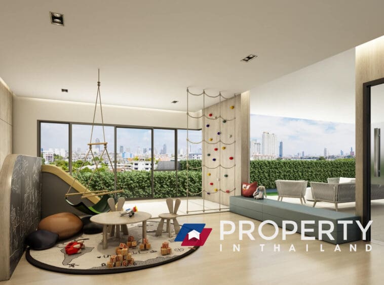 Condo for sale in thailand property Bangkok (LIvingroom)