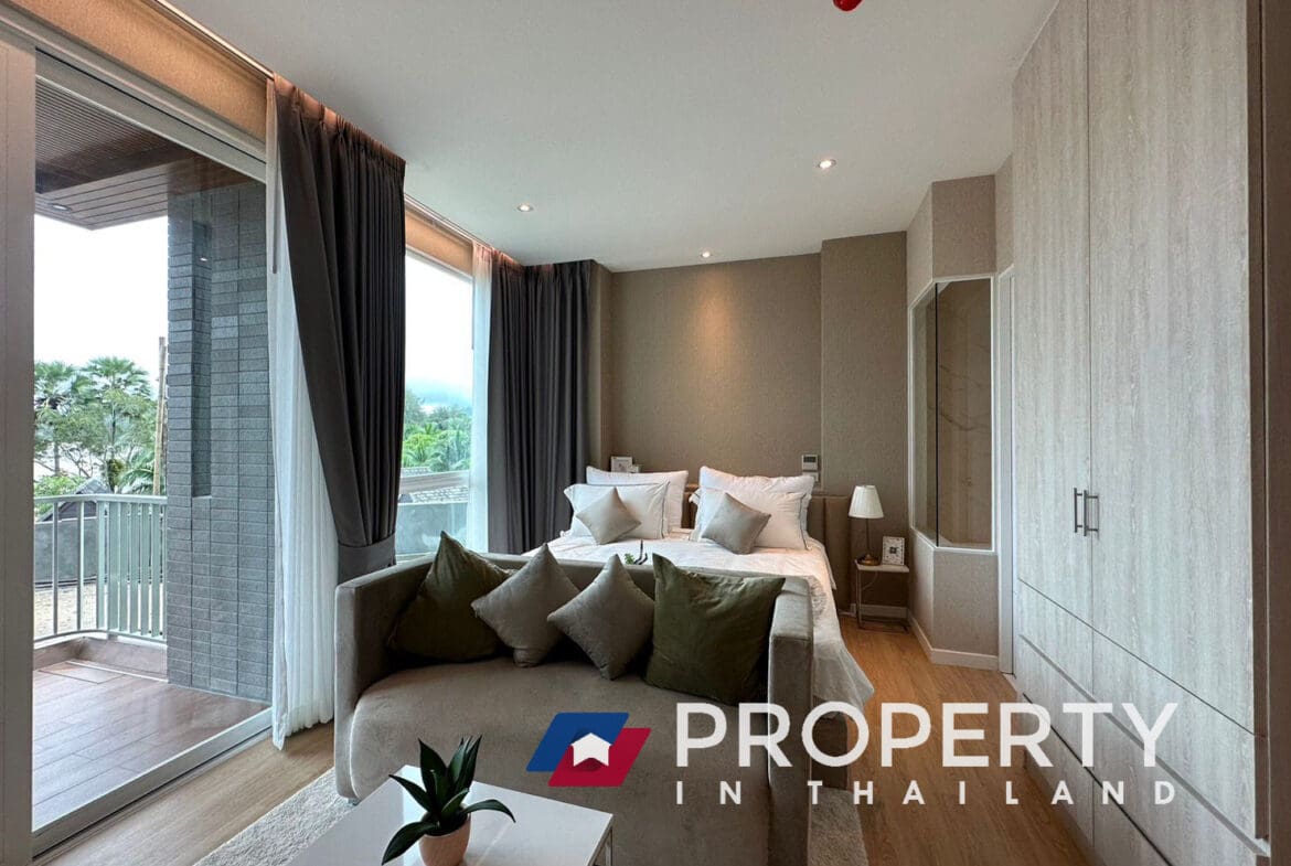 Property in Phuket thailand for sale in Beachfront Bliss (Livingroom with sofas)