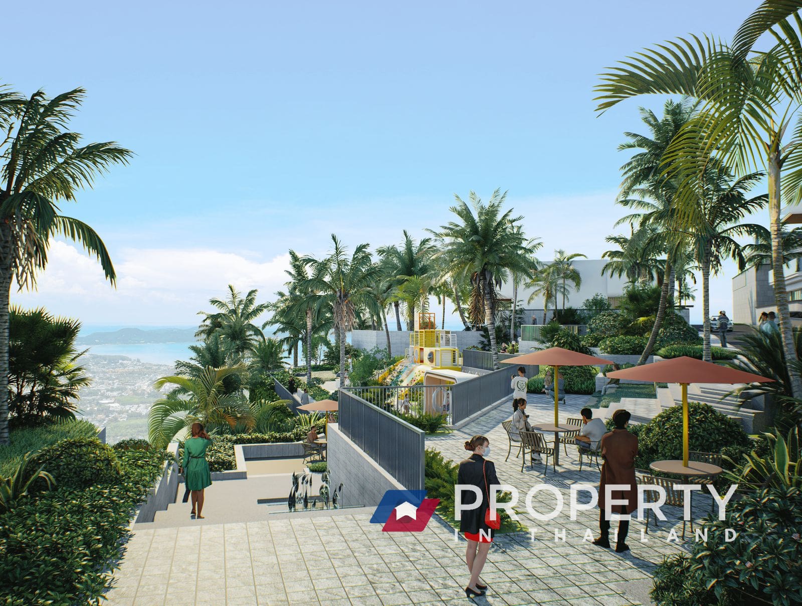 Property in thailand for sale in Phuket Ayana Luxury Villas (Walkway)