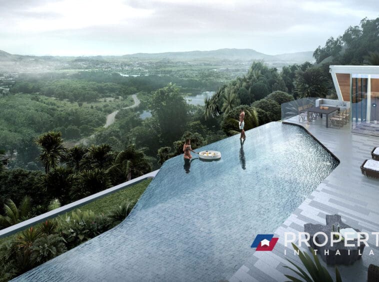 Thailand Villas for sale in Phuket type c (Mountain and Pool)