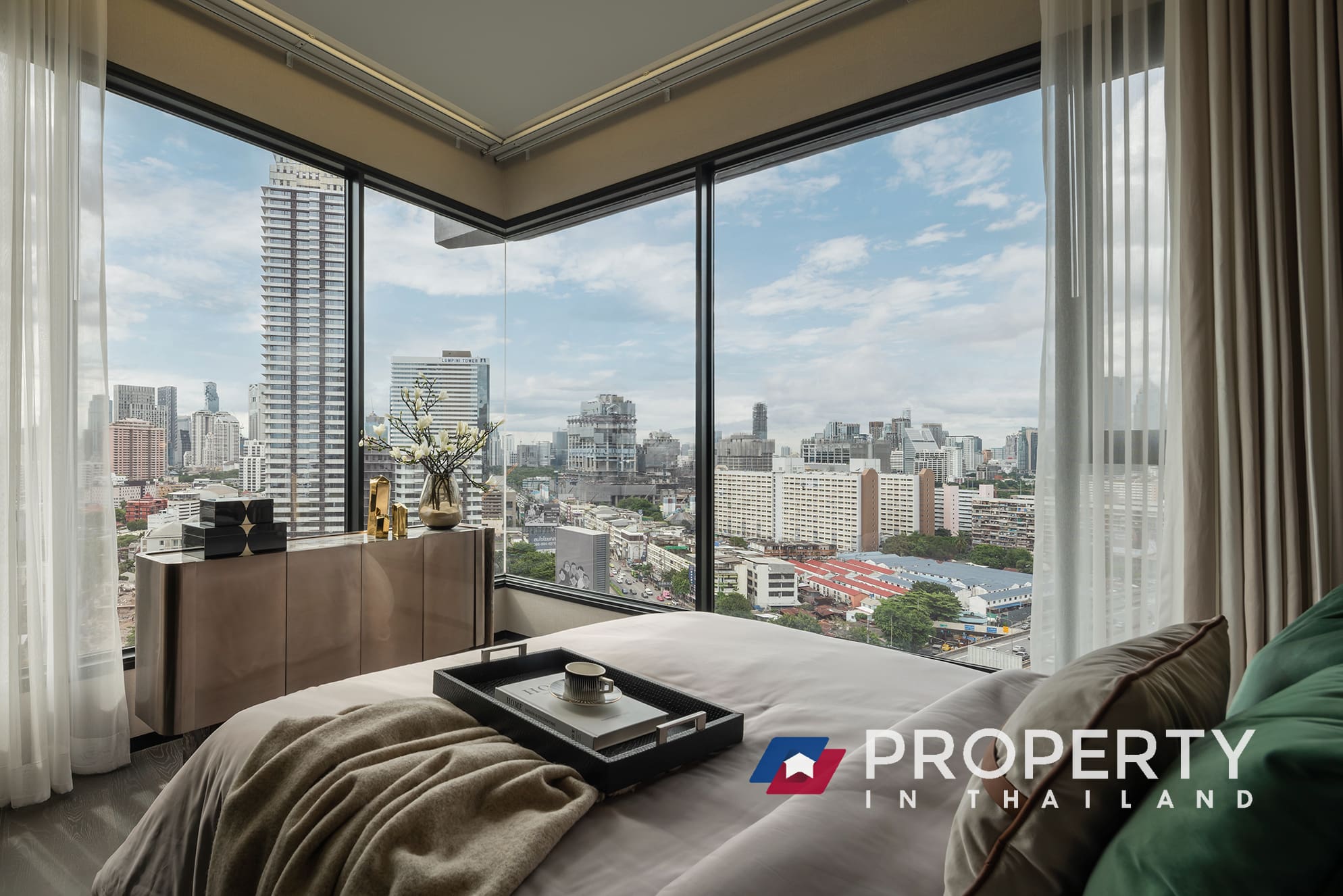 Ananda COCO PARC Condo for sale in Bangkok (Bedroom with View)