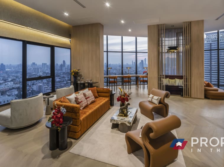 Ananda COCO PARC Condo for sale in thailand Bangkok (Livingroom)