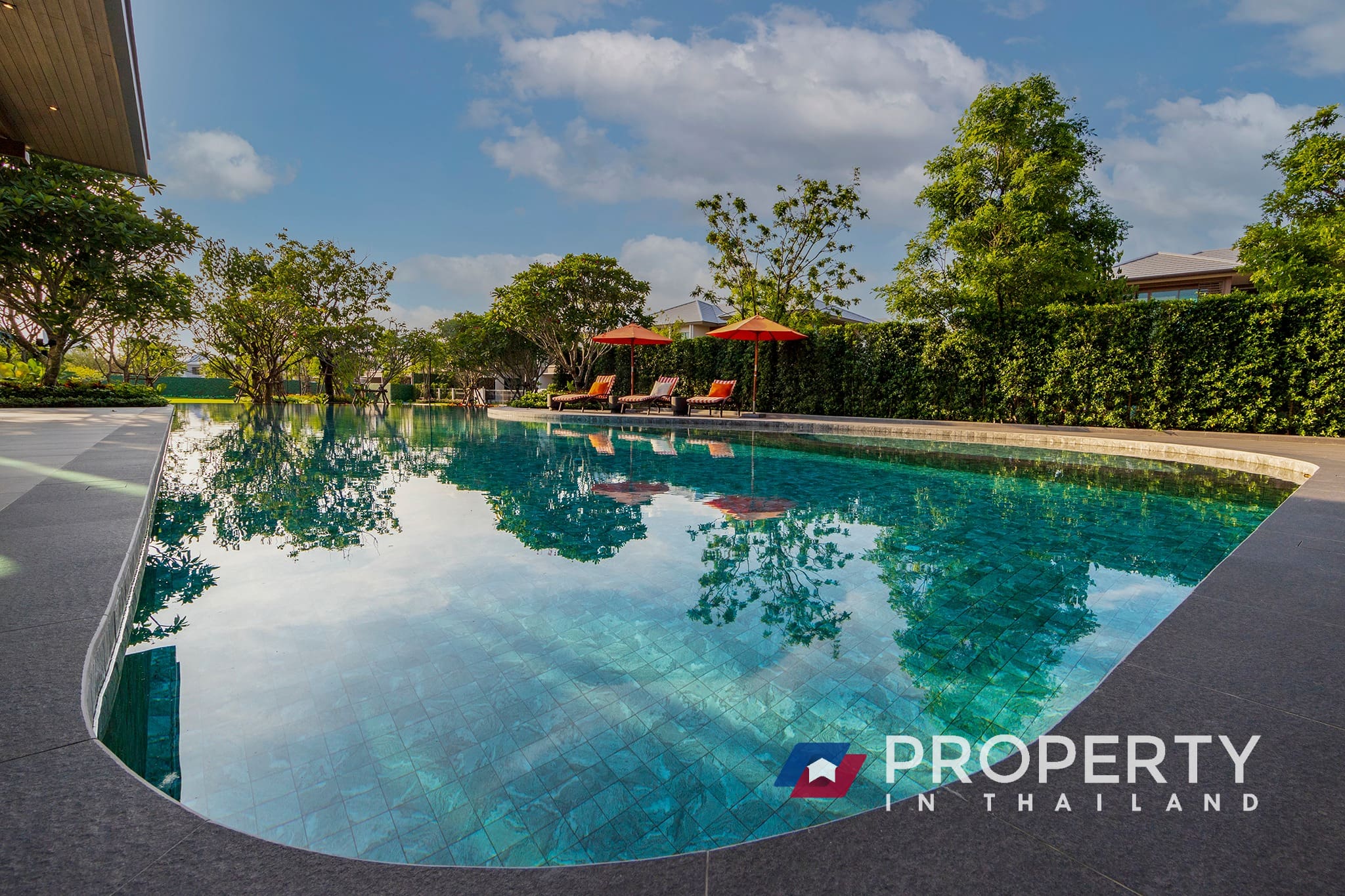 Burasiri Krungthep Kreetha Property for sale in thailand (Swimming Pool)