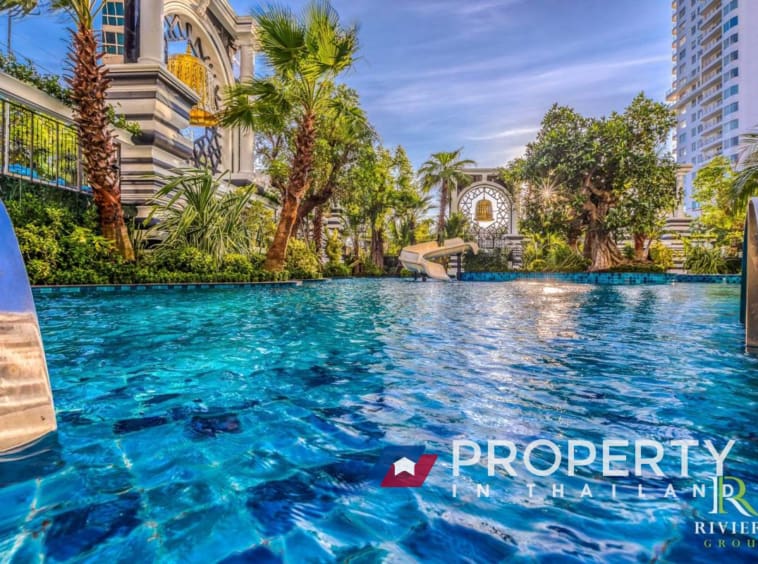 Thailand condo for sale in Riviera monaco (Pool)