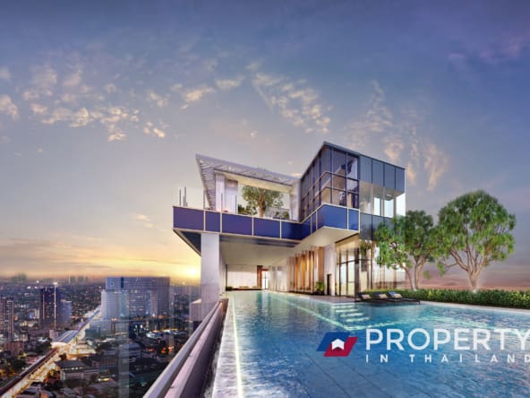 Condo in Life Phahon-Ladprao for sale POOL VIEW