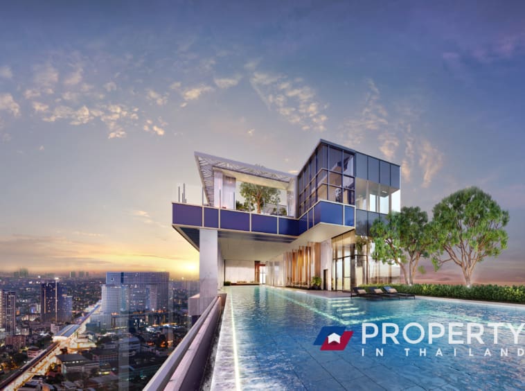 Condo in Life Phahon-Ladprao for sale POOL VIEW