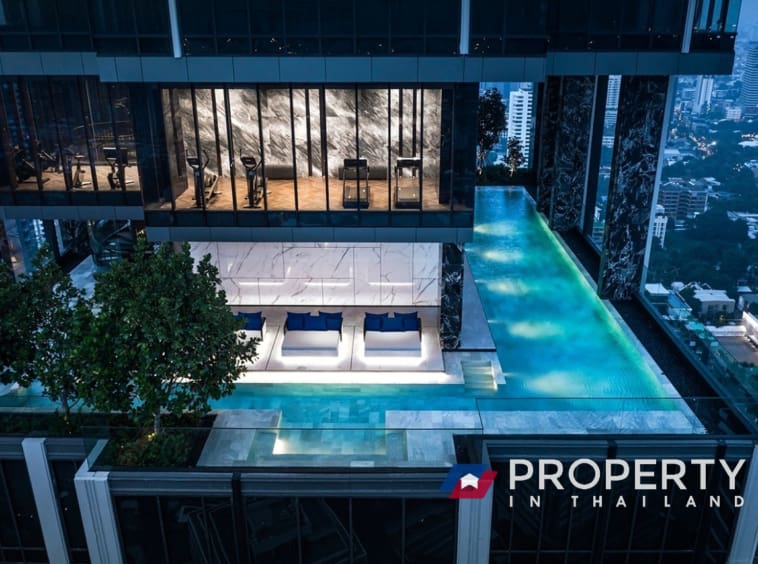 HYDE Heritage Thonglor Condo for sale in thailand Bangkok Pool