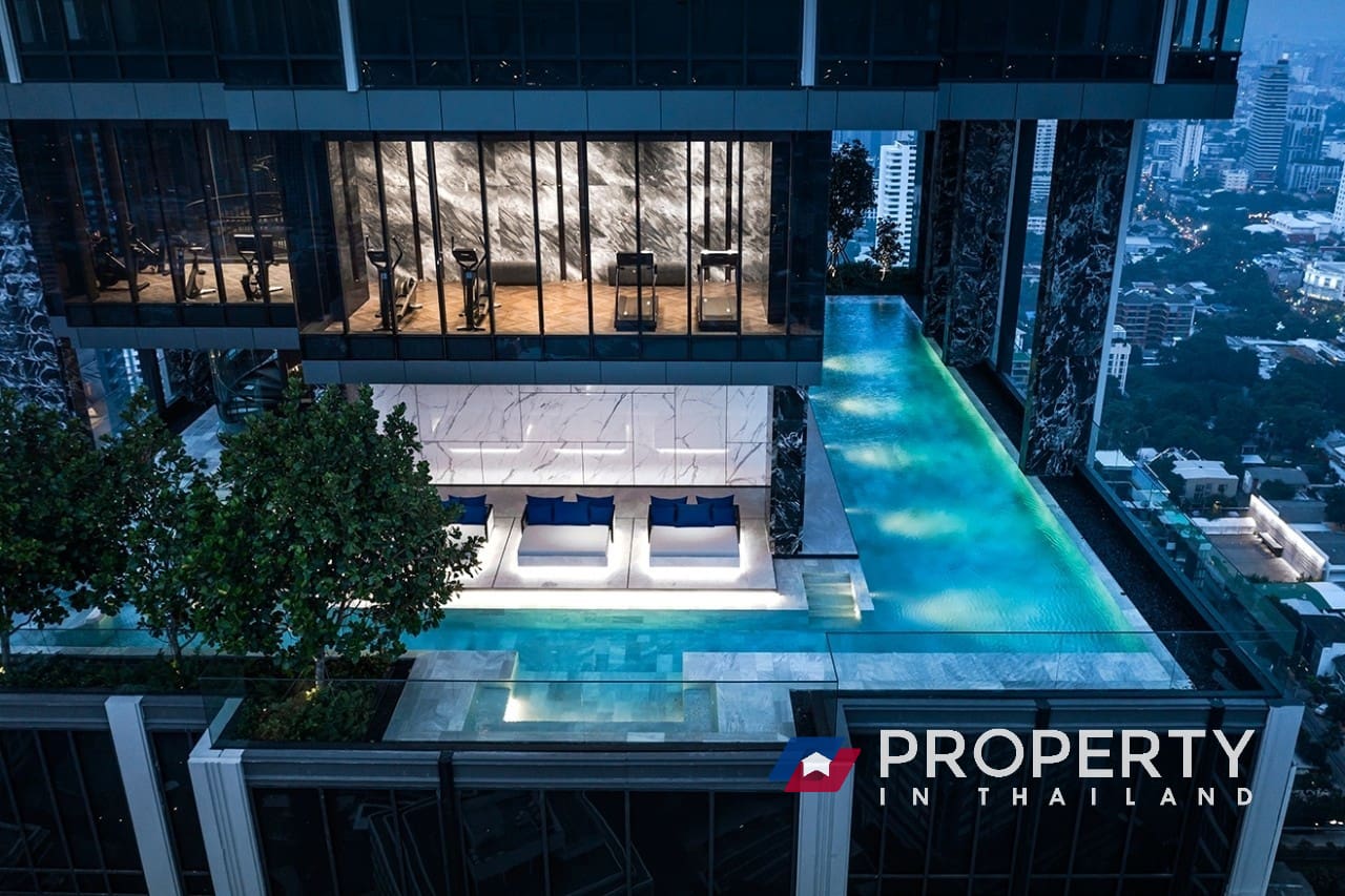 HYDE Heritage Thonglor Condo for sale in thailand Bangkok Pool