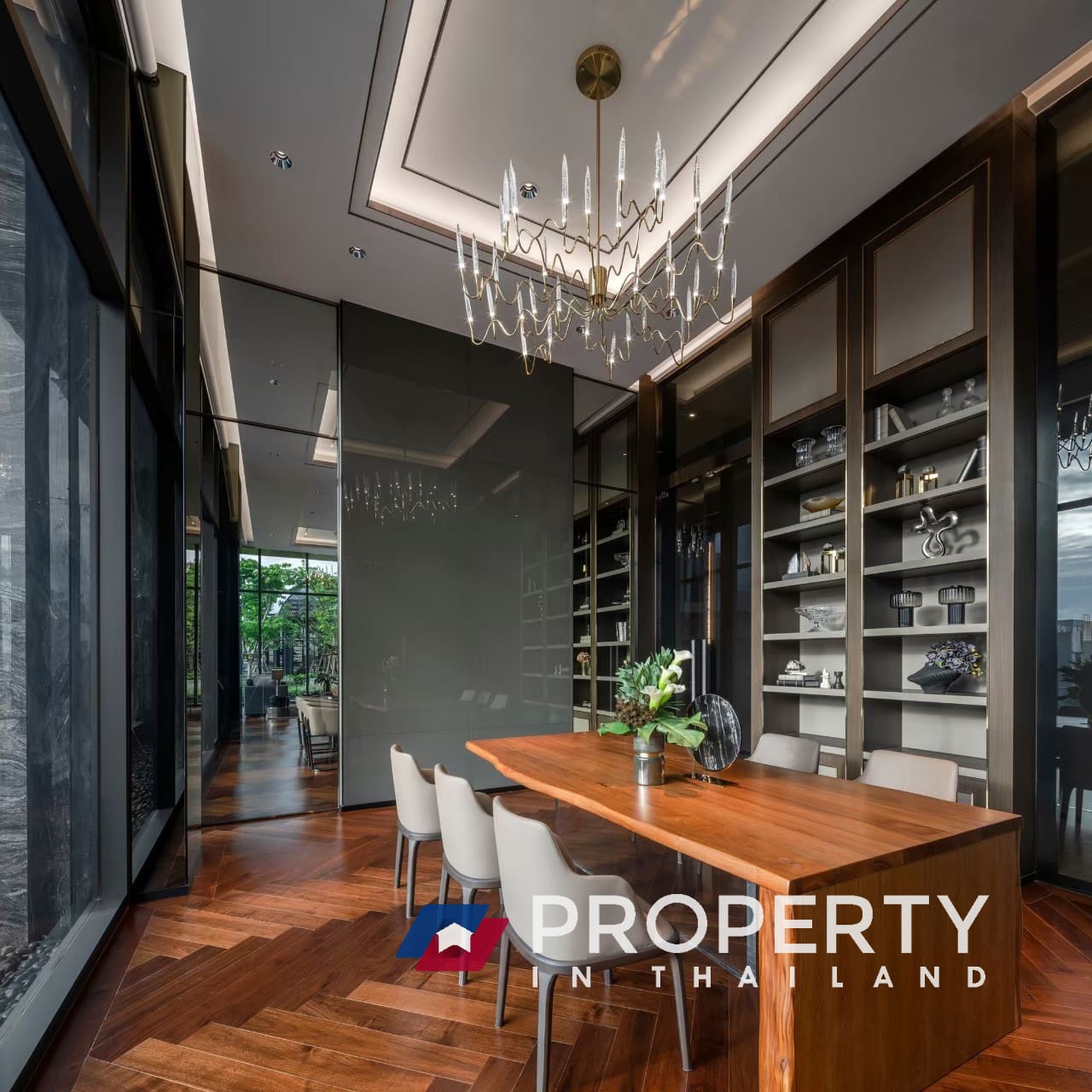 HYDE Heritage Thonglor property for sale in thailand Meeting table