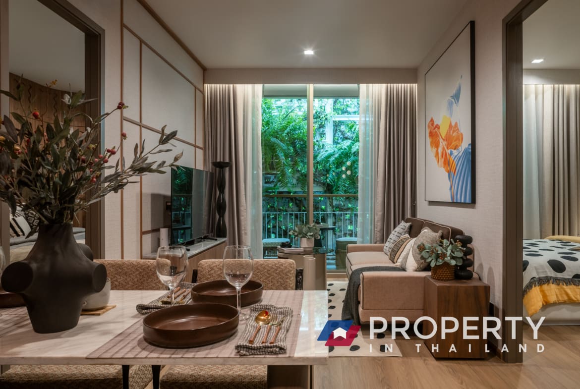 Mekin Haus Condo for sale in thailand Chiang Mai Livingroom