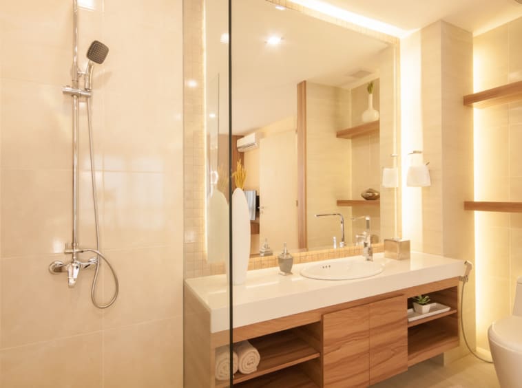 Property for sale in pattaya 2 bedroom city garden tower bathroom