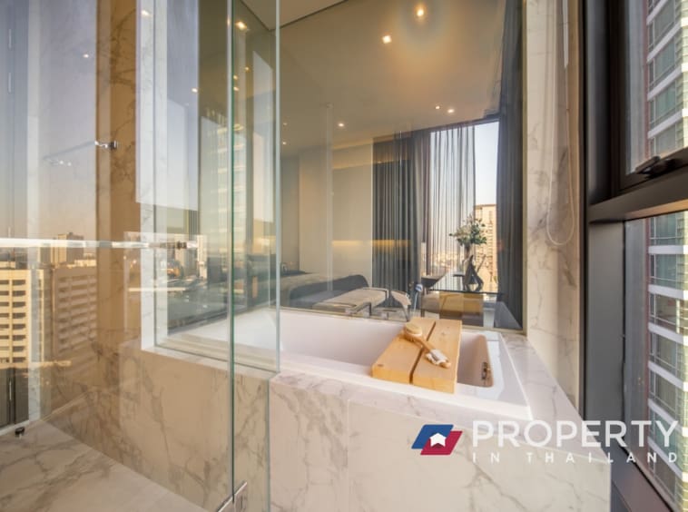 Property for sale in thailand HYDE Heritage Thonglor Bangkok Bathtub