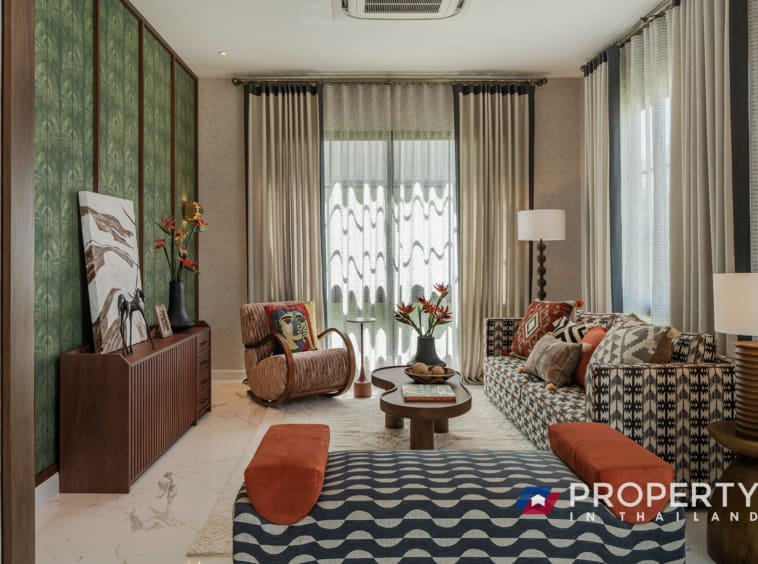 Sansiri Setthasiri Property in thailand Bangkok for sale (Livingroom)