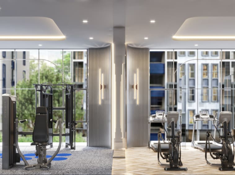 Bangkok property for sale in thailand Aspire Ratchayothin The Gym