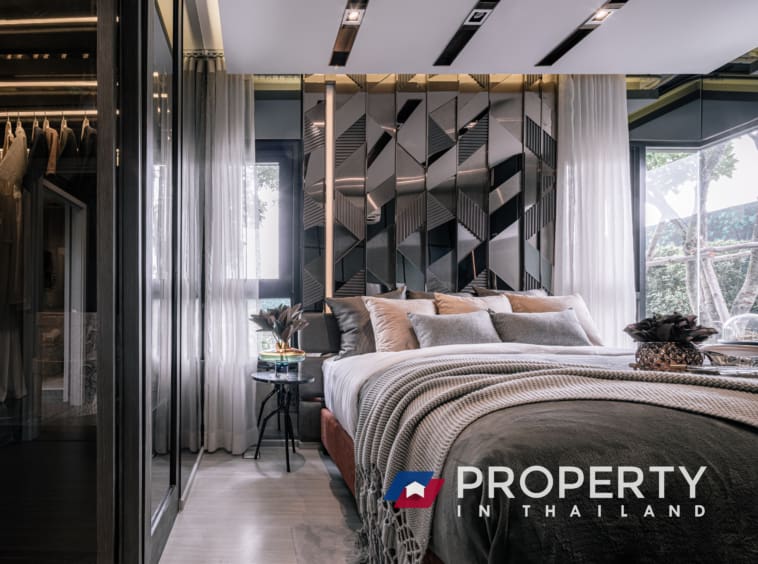 Bangkok property for sale in thailand Life Sathorn Sierra Bedroom