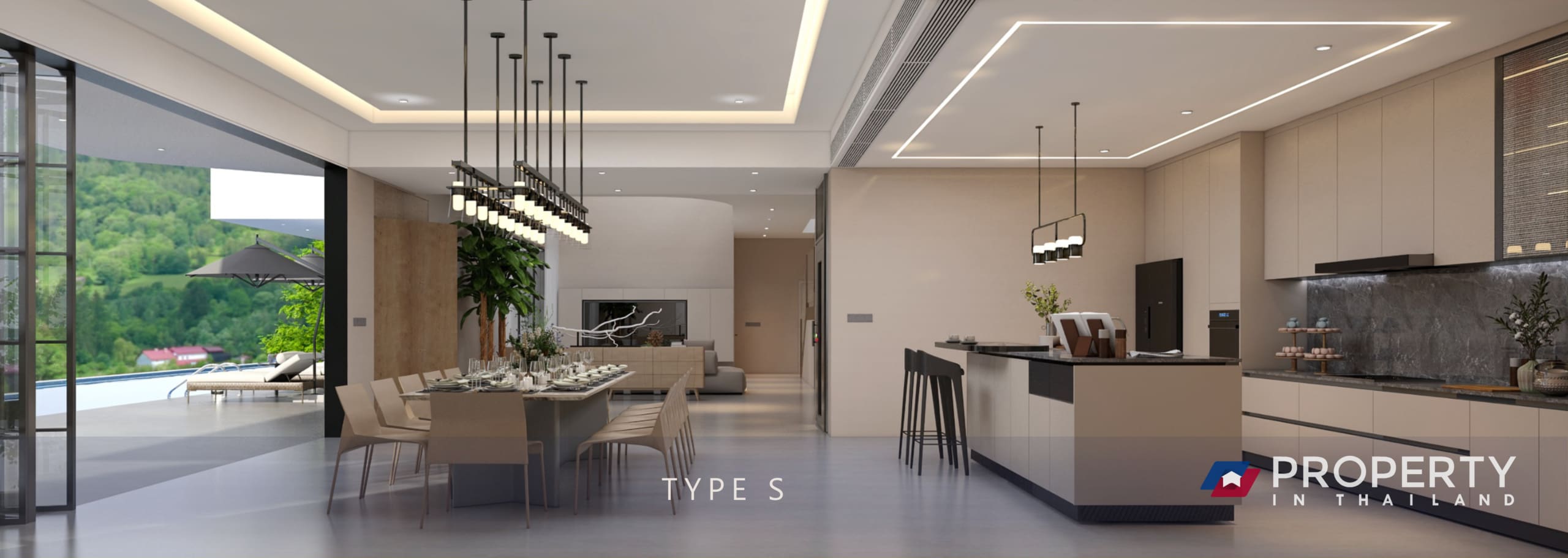 Clover Residence Phase 3 Property for sale in Thailand Phuket Livingroom