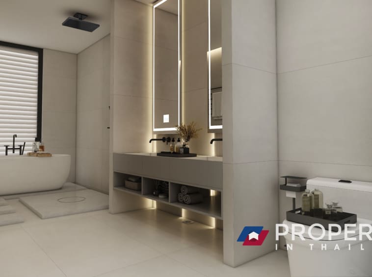 Clover Residence property for sale in thailand Villa Bathroom