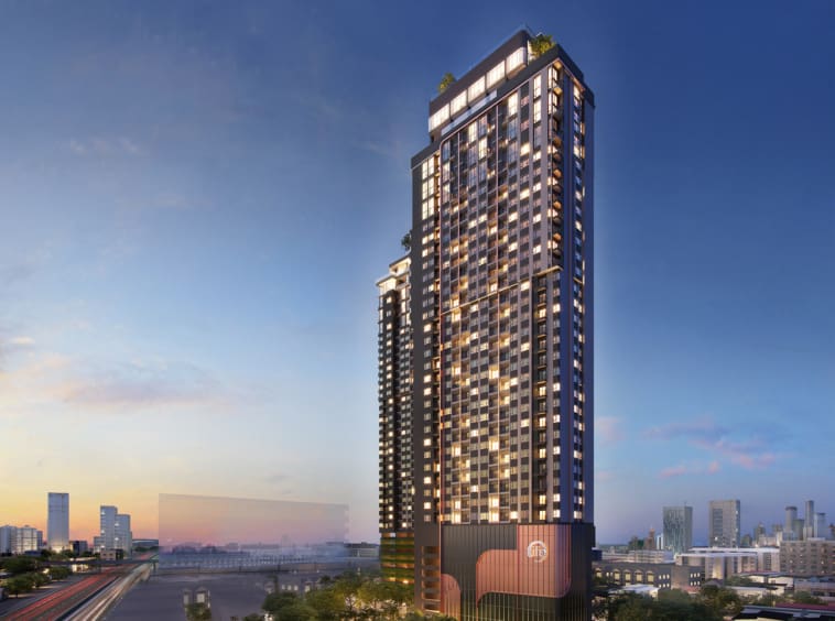 LIFE RAMA4 - ASOKE Condo for sale in thailand Bangkok Building overview