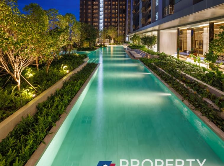 Property in Life Sathorn Sierra Condo Active Pool