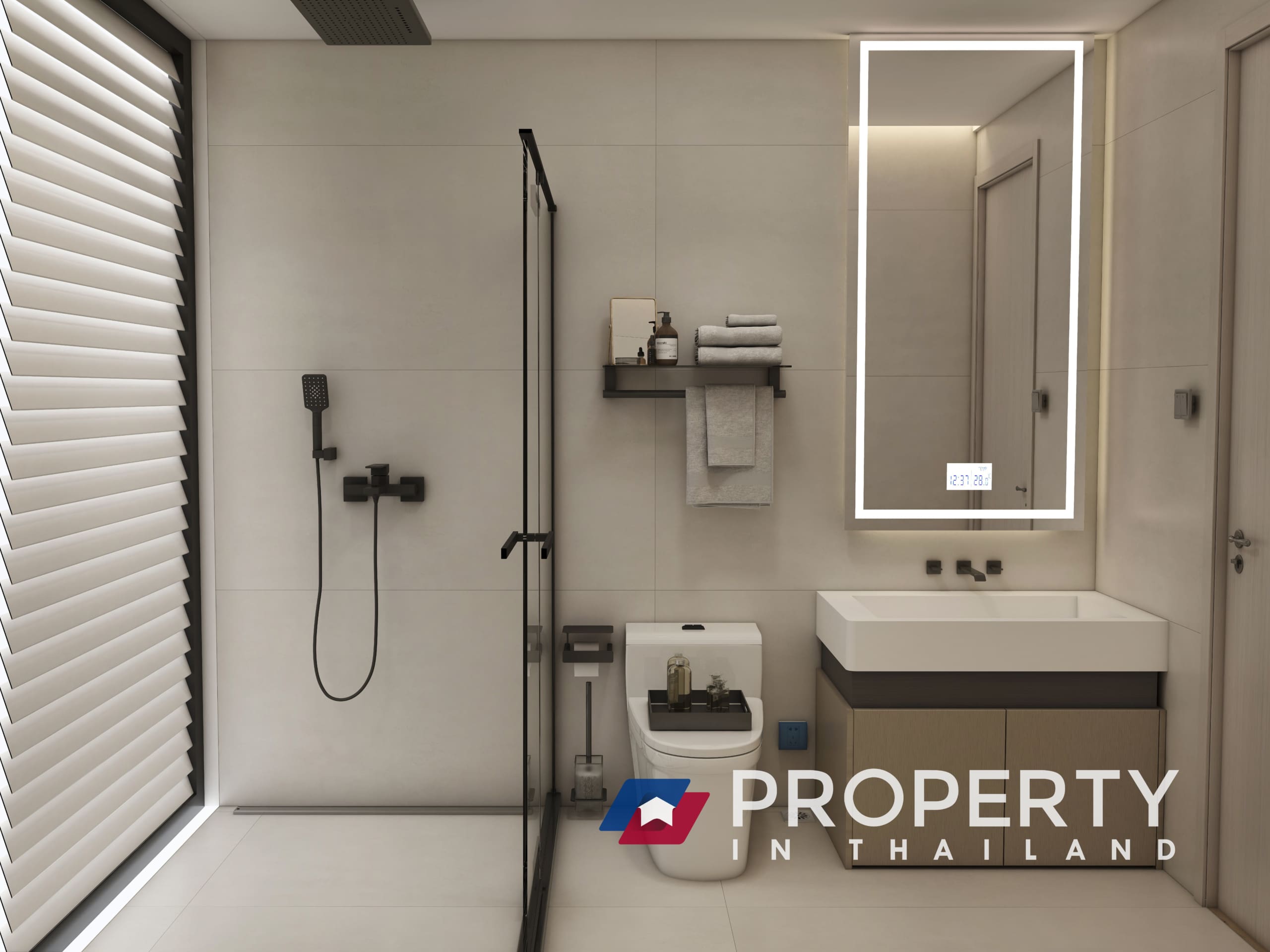 Realestate property for sale in thailand Phuket Bathroom