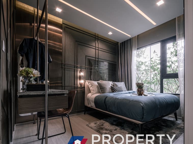 Thailand Condo in Bangkok Life Sathorn Sierra Interior Bedroom