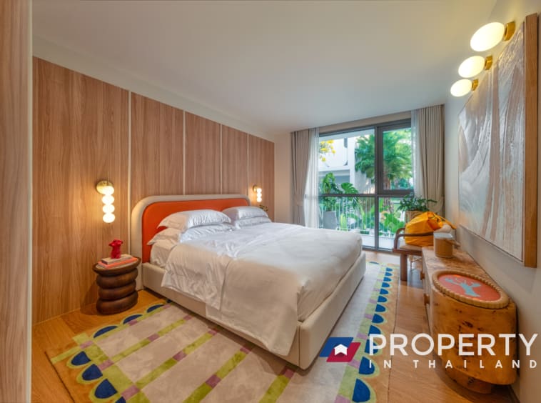 Condo in thailand for sale in The Standard Residences Hua Hin Bedroom Interior