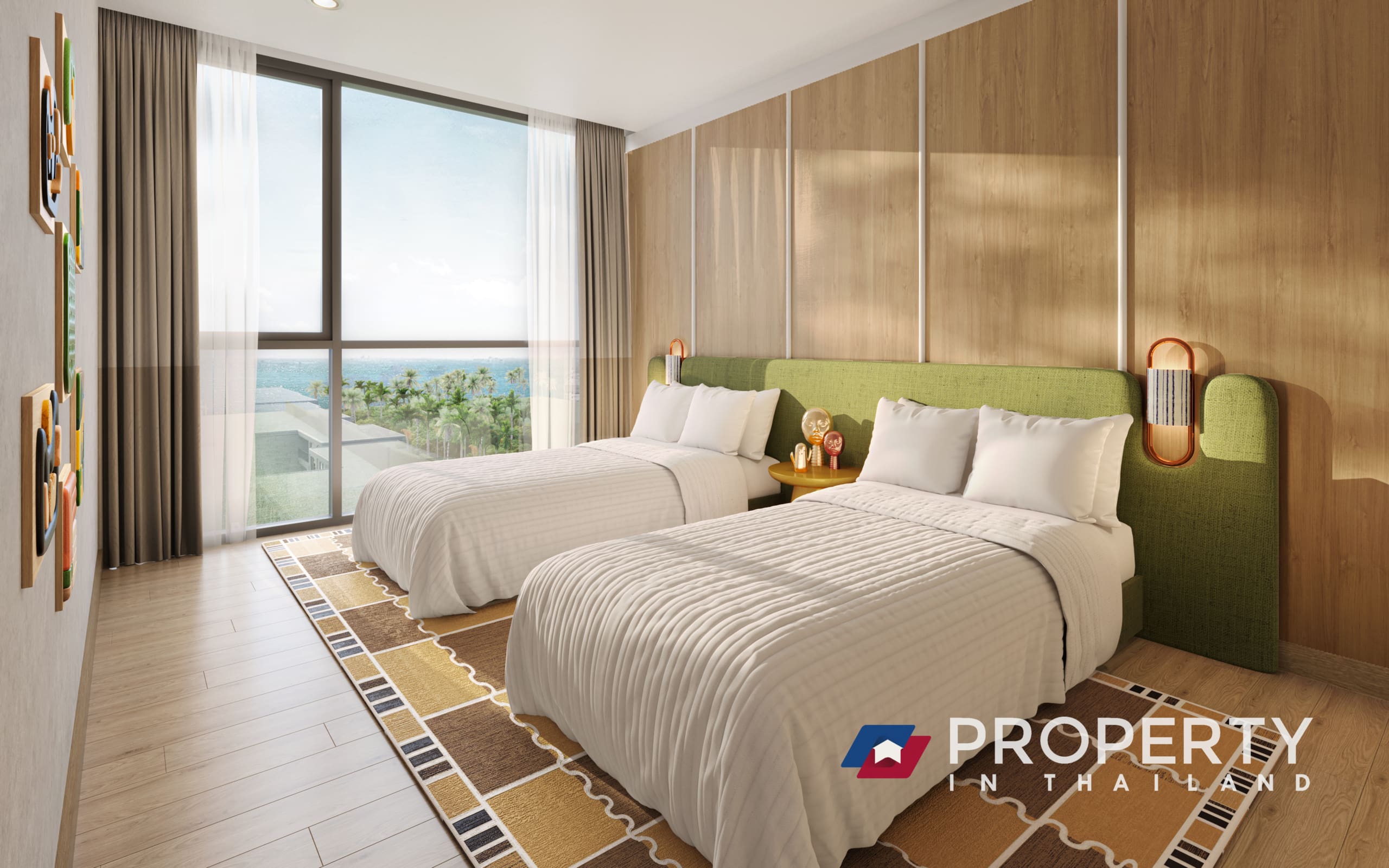 Thailand Property for sale in Hua Hin Interior MOCKUP BEDROOM2